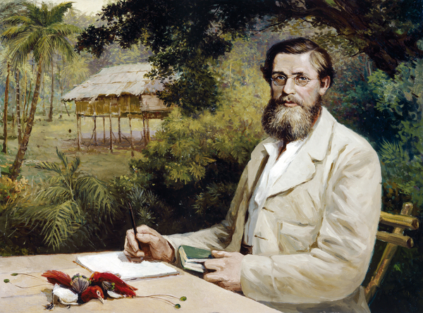 Naturalist and collector Alfred Russel Wallace arrives in Kuching
